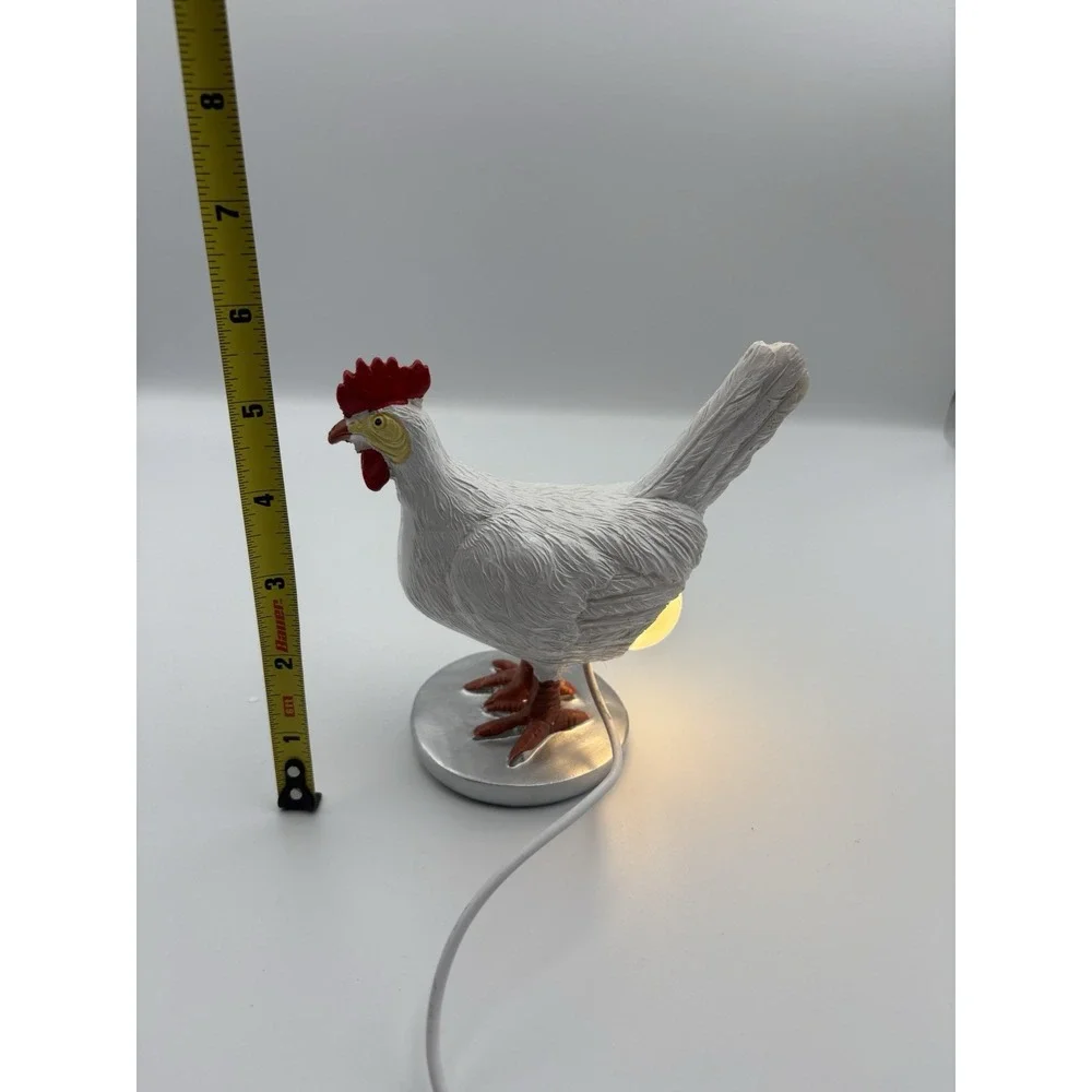 Chicken Egg Lamp USB Funny Animal Night‎ Light Decoration Table Lamp Open Box